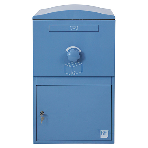 ブルー(Blue)の宅配ボックス Brizebox 戸建て用