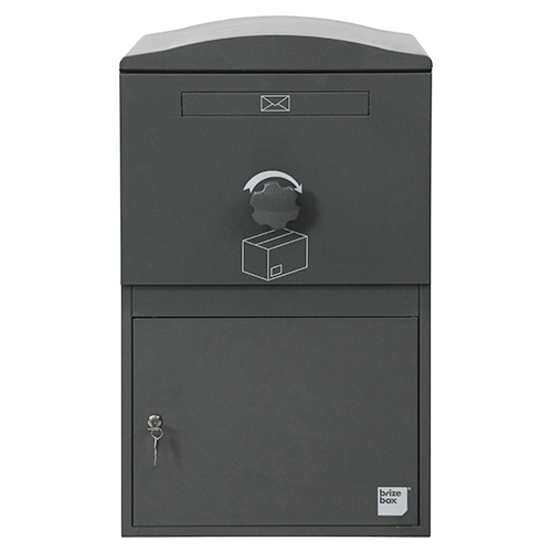 グレー(Gray)の宅配ボックス Brizebox 戸建て用